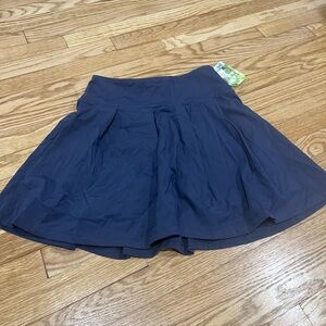 Navy tennis skirt